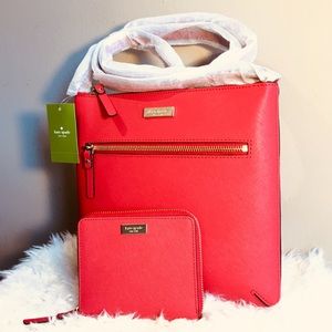 🇺🇸NWT🇺🇸 KATE SPADE CROSSBODY & WALLET SET